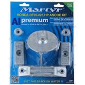 Kit anodes aluminium Honda 35-225HP