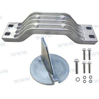 Kit anodes aluminium Yamaha 150-200HP CR