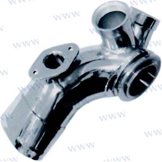 COUDE ECHAPPEMENT INOX MERCRUISER