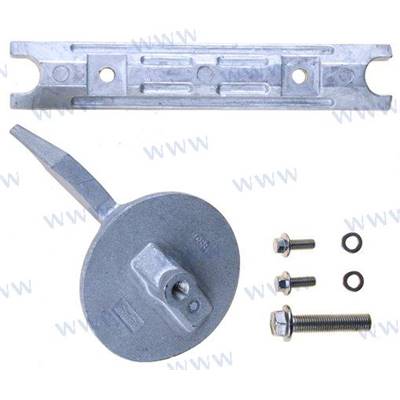 Kit anodes aluminium Yamaha 60-90HP