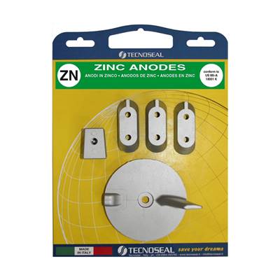 Kit anodes zinc Yamaha 40-60HP