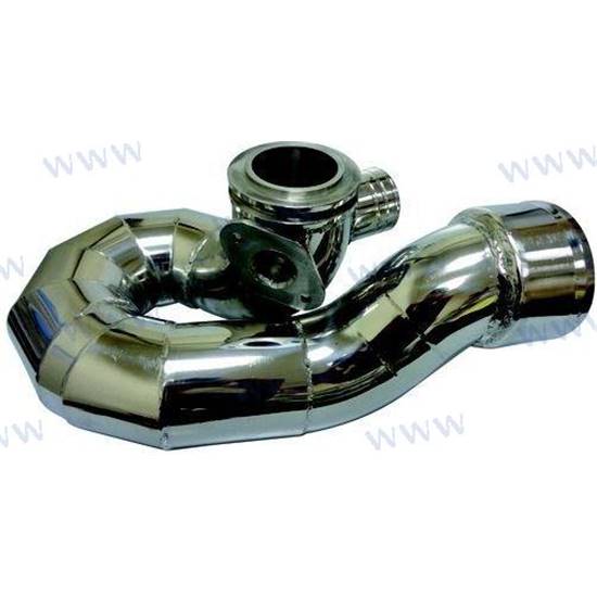 COUDE ECHAP. INOX MERCRUISER