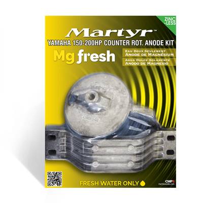Kit anodes magnesium Yamaha 150-200HP CR