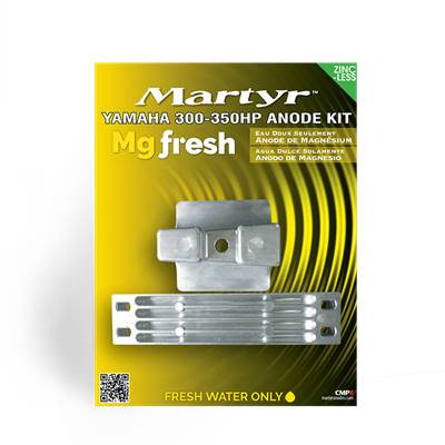 Kit anodes magnésium Yamaha 350-350HP