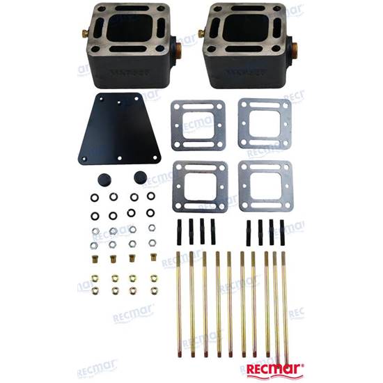Kit réhausse d'échappement 3"