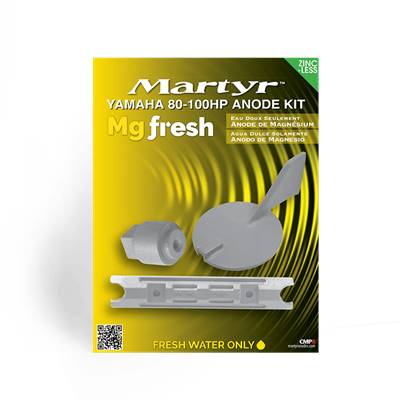 Kit anodes magnésium Yamaha 80-100HP