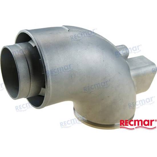 Coude d'échappement INOX 30 & 40