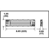Anode barreau aluminium Honda 75-225HP