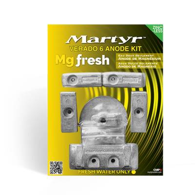 Kit anode magnesium Mercury Verado 6Cyl.