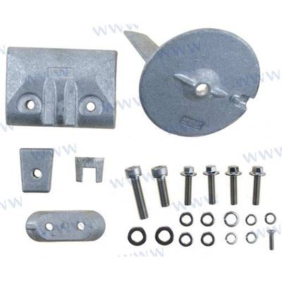 Kit anodes en aluminium Yamaha 40-50HP