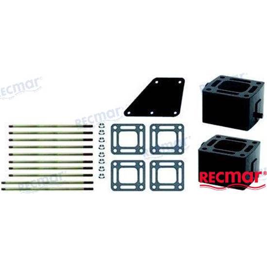Kit réhausse d'échappement 3"