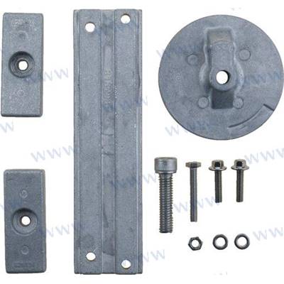 Kit anode aluminium Mercury Verado 4 Cyl.