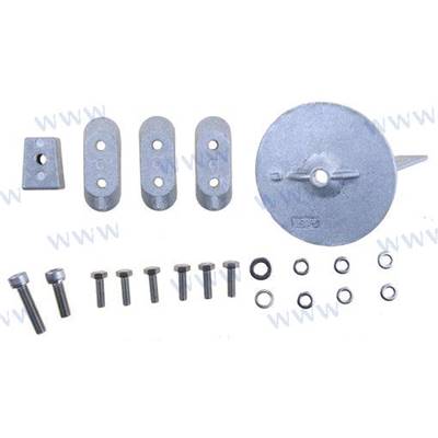 Kit anodes aluminium Yamaha 40-60HP