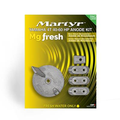 Kit anodes magnésium Yamaha 40-60HP