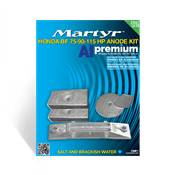 Kit anodes aluminium Honda 75-115HP