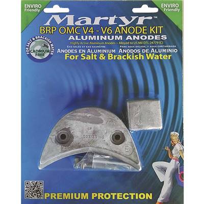 Kit anode aluminium BRP V4-V6