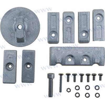 Kit anode aluminium Mercury Verado 6Cyl.