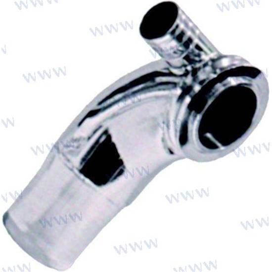 COUDE ECHAP. INOX MERCRUISER