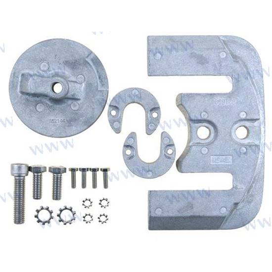 Kit anode aluminium bravo II et III