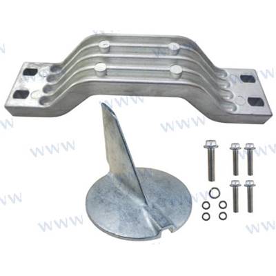 Kit anodes aluminium Yamaha 200-250HP